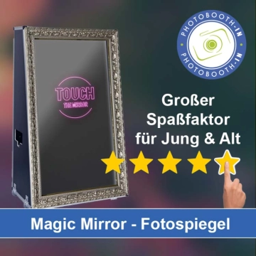 In Petersberg (Hessen) einen Magic Mirror Fotospiegel mieten