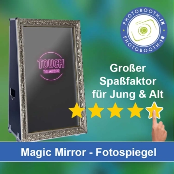In Petershausen einen Magic Mirror Fotospiegel mieten