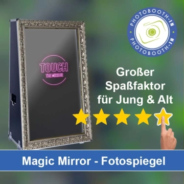 In Pfaffenhofen an der Ilm einen Magic Mirror Fotospiegel mieten