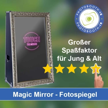 In Pfaffenhofen an der Roth einen Magic Mirror Fotospiegel mieten