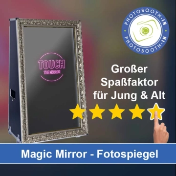 In Pfarrkirchen einen Magic Mirror Fotospiegel mieten