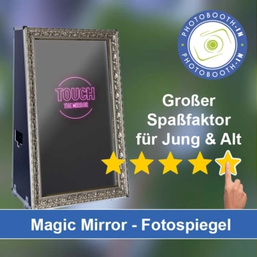 In Pfungstadt einen Magic Mirror Fotospiegel mieten