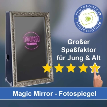 In Pilsting einen Magic Mirror Fotospiegel mieten