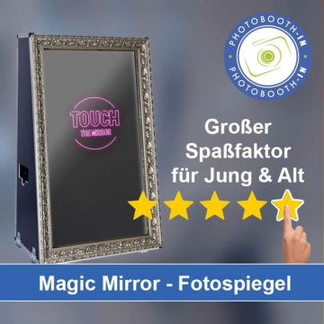 In Pinneberg einen Magic Mirror Fotospiegel mieten