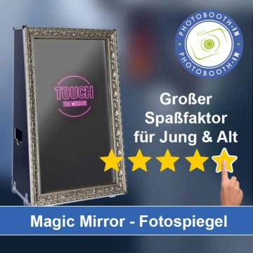 In Plauen einen Magic Mirror Fotospiegel mieten