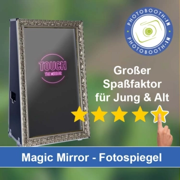 In Pleinfeld einen Magic Mirror Fotospiegel mieten