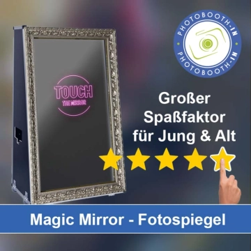 In Plettenberg einen Magic Mirror Fotospiegel mieten