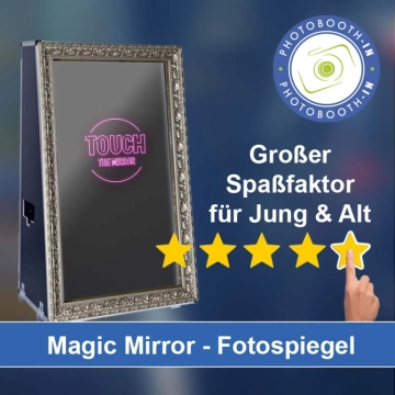 In Plochingen einen Magic Mirror Fotospiegel mieten