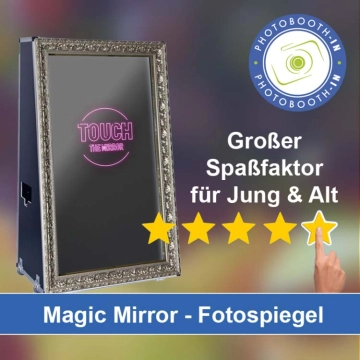 In Plön einen Magic Mirror Fotospiegel mieten