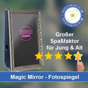 In Plüderhausen einen Magic Mirror Fotospiegel mieten