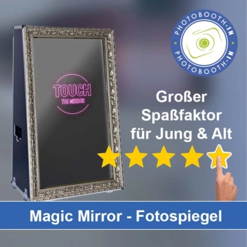In Pockau-Lengefeld einen Magic Mirror Fotospiegel mieten