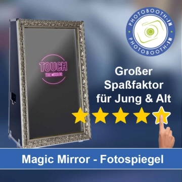 In Pocking einen Magic Mirror Fotospiegel mieten
