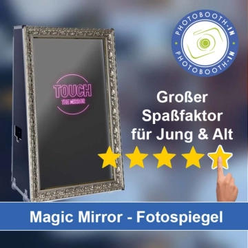 In Pohlheim einen Magic Mirror Fotospiegel mieten