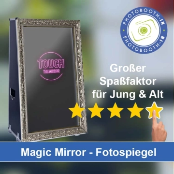 In Polling bei Weilheim einen Magic Mirror Fotospiegel mieten