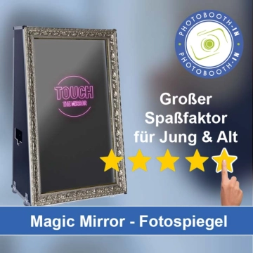 In Porta Westfalica einen Magic Mirror Fotospiegel mieten