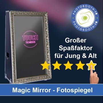 In Pottenstein einen Magic Mirror Fotospiegel mieten