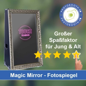 In Preetz einen Magic Mirror Fotospiegel mieten