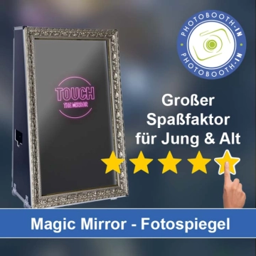 In Premnitz einen Magic Mirror Fotospiegel mieten