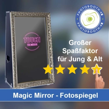 In Pressath einen Magic Mirror Fotospiegel mieten