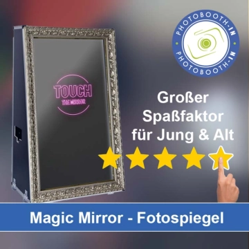 In Prüm einen Magic Mirror Fotospiegel mieten