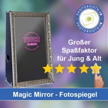 In Puchheim einen Magic Mirror Fotospiegel mieten