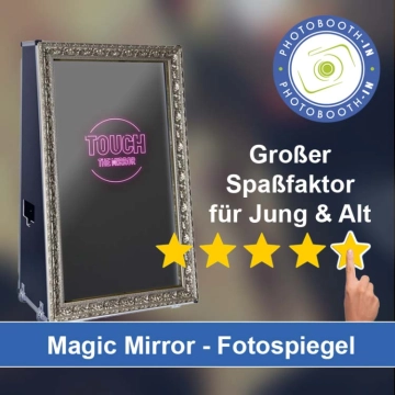 In Pürgen einen Magic Mirror Fotospiegel mieten