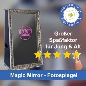 In Pullach im Isartal einen Magic Mirror Fotospiegel mieten