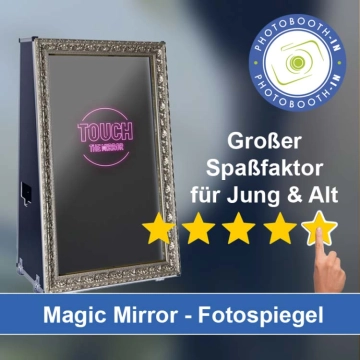 In Putbus einen Magic Mirror Fotospiegel mieten