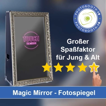In Quierschied einen Magic Mirror Fotospiegel mieten