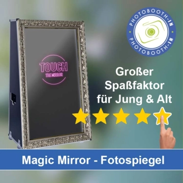 In Rabenau (Sachsen) einen Magic Mirror Fotospiegel mieten