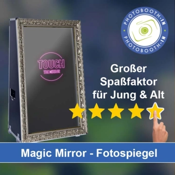 In Radeburg einen Magic Mirror Fotospiegel mieten