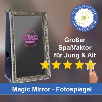 In Radevormwald einen Magic Mirror Fotospiegel mieten