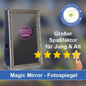 In Raesfeld einen Magic Mirror Fotospiegel mieten