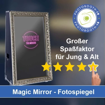 In Raguhn-Jeßnitz einen Magic Mirror Fotospiegel mieten