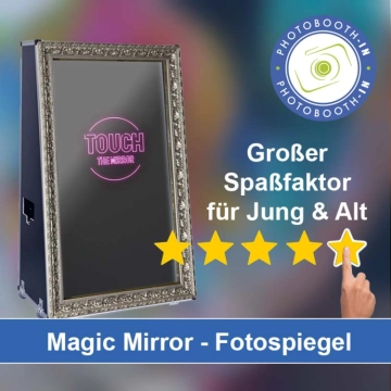 In Ranstadt einen Magic Mirror Fotospiegel mieten