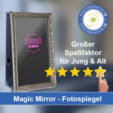 In Raschau-Markersbach einen Magic Mirror Fotospiegel mieten