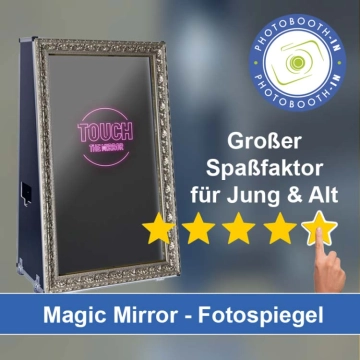 In Rastatt einen Magic Mirror Fotospiegel mieten