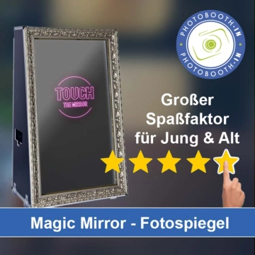 In Ratzeburg einen Magic Mirror Fotospiegel mieten
