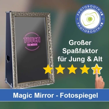 In Rauenberg einen Magic Mirror Fotospiegel mieten