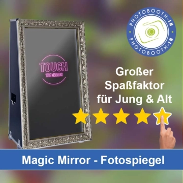 In Raunheim einen Magic Mirror Fotospiegel mieten