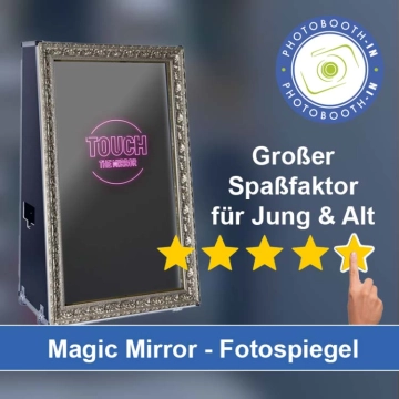 In Ravensburg einen Magic Mirror Fotospiegel mieten