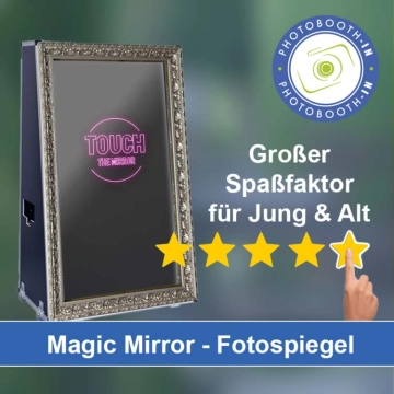 In Rechberghausen einen Magic Mirror Fotospiegel mieten