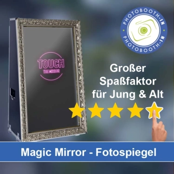 In Recklinghausen einen Magic Mirror Fotospiegel mieten
