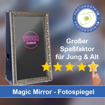 In Regensburg einen Magic Mirror Fotospiegel mieten