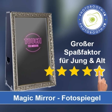 In Regenstauf einen Magic Mirror Fotospiegel mieten