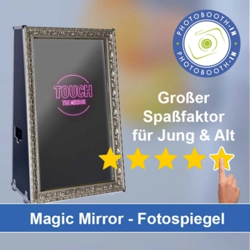 In Rehna einen Magic Mirror Fotospiegel mieten