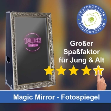 In Reichenau einen Magic Mirror Fotospiegel mieten