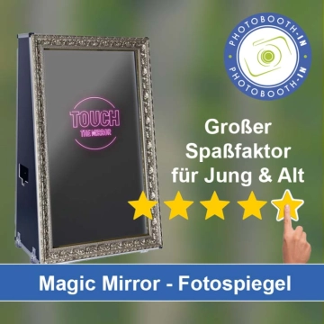 In Reichenbach/Oberlausitz einen Magic Mirror Fotospiegel mieten
