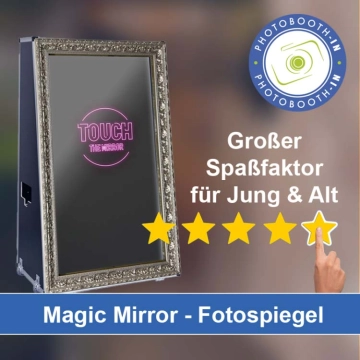 In Reichenberg (Unterfranken) einen Magic Mirror Fotospiegel mieten