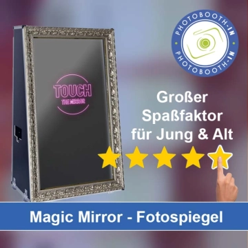In Reichertshausen einen Magic Mirror Fotospiegel mieten